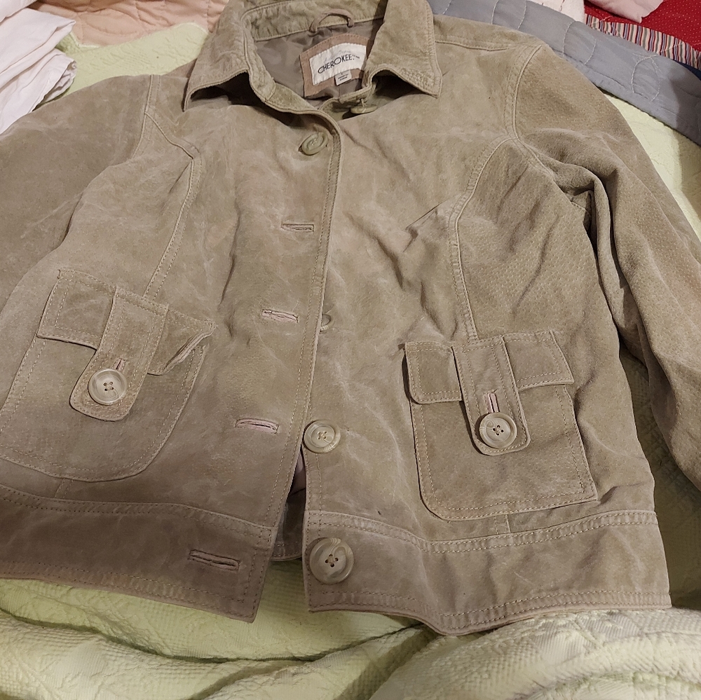 3/$50 💚 Cherokee, light green jacket, Size L 💚